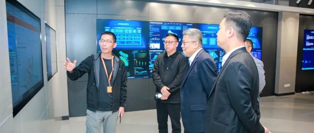 上海人为智能钻研院一行到访多彩联盟科技参观调研